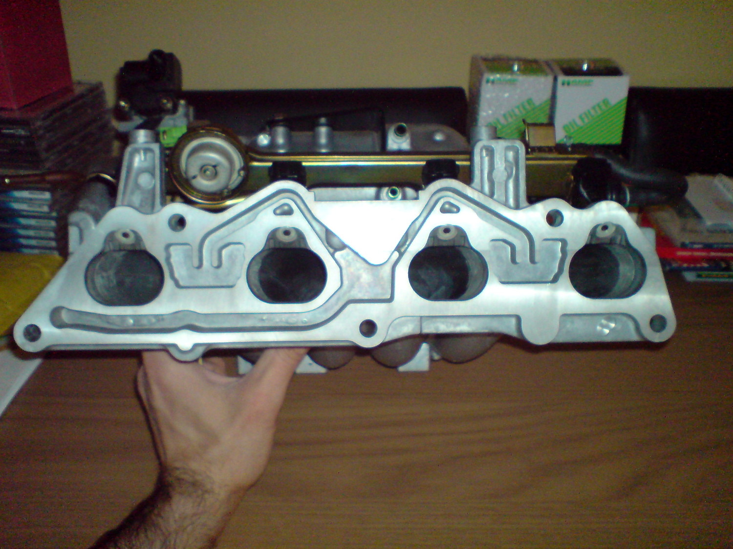 My D16Y8 / D17A2 Intake Manifold Conversion Project. - Engine