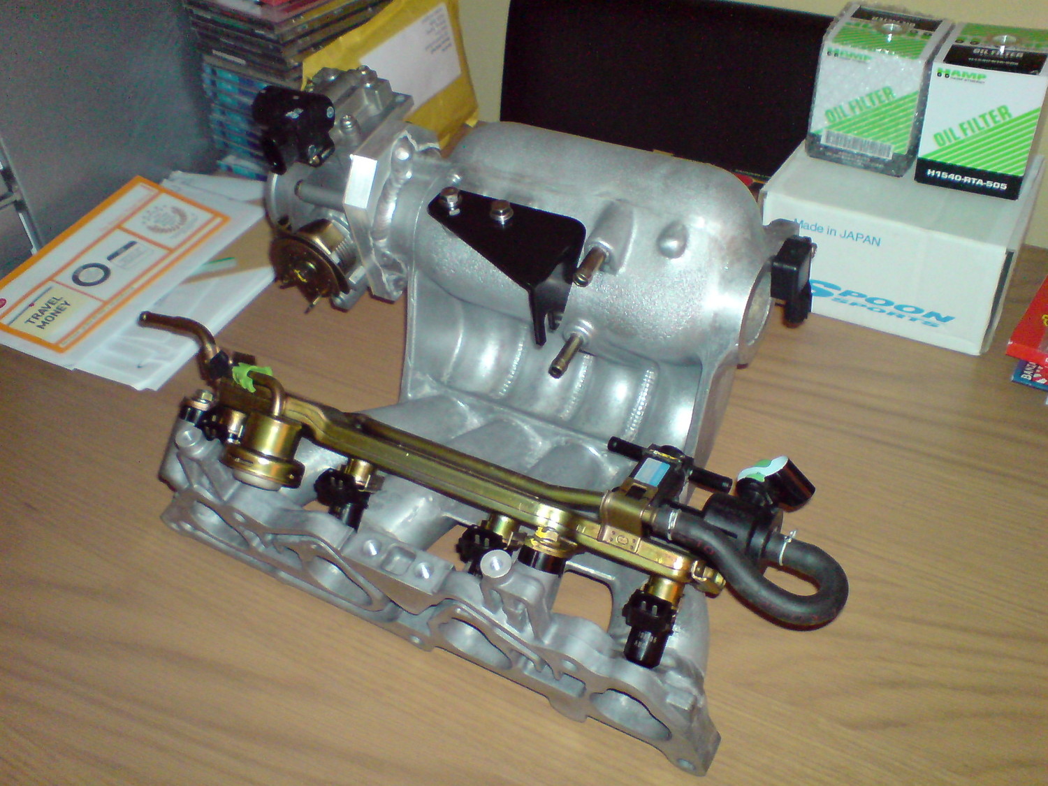 My D16Y8 / D17A2 Intake Manifold Conversion Project. Engine